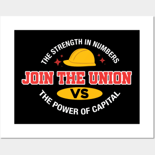 Defy the Power of Capital - Join the Union Posters and Art